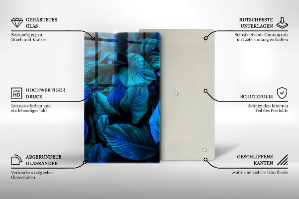 Kryt na sporák Listy vegetácie džungle