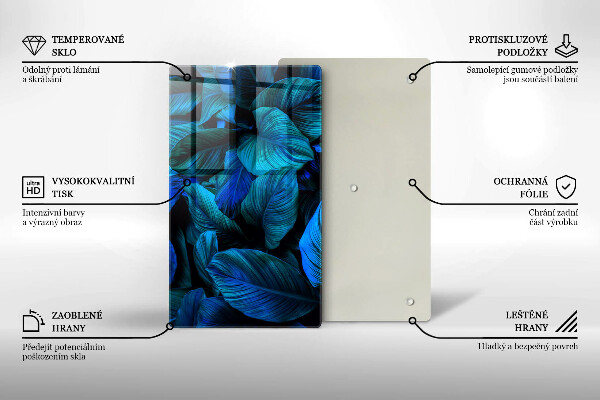 Kryt na sporák Listy vegetácie džungle