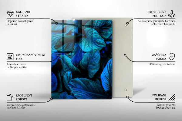 Kryt na sporák Listy vegetácie džungle