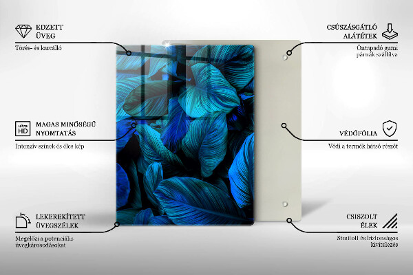 Kryt na sporák Listy vegetácie džungle