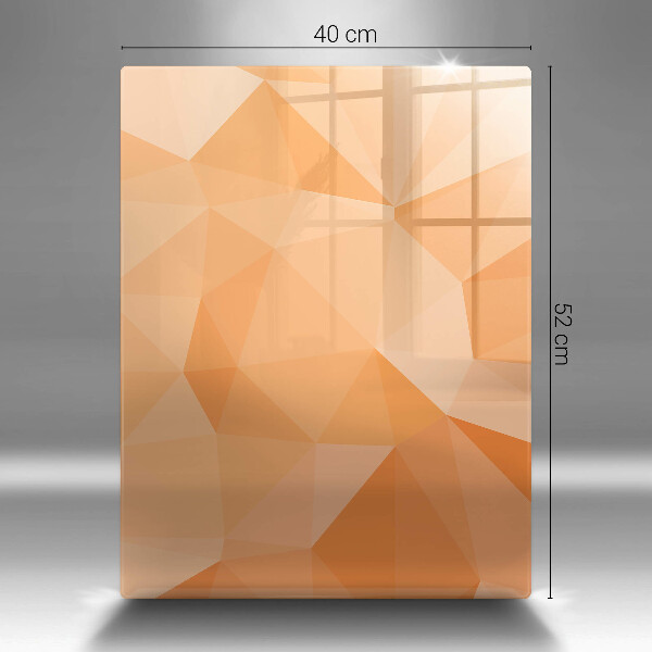 Kryt na sporák Geometrické pozadie