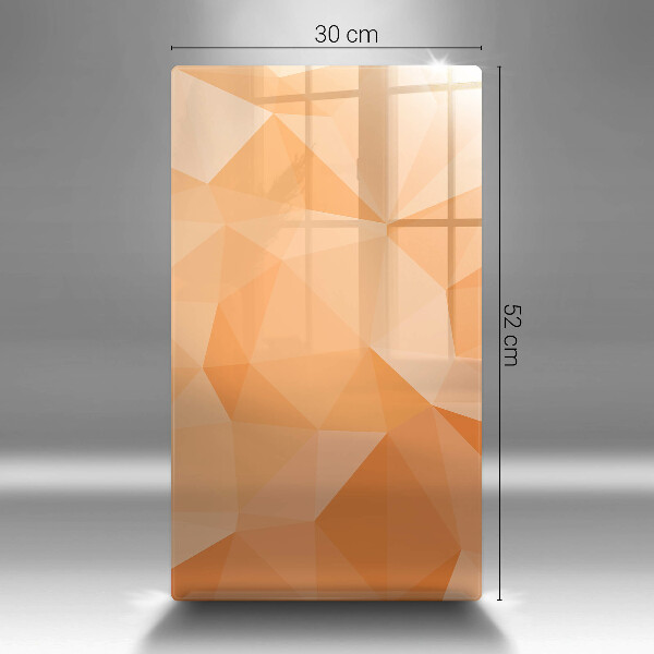 Kryt na sporák Geometrické pozadie