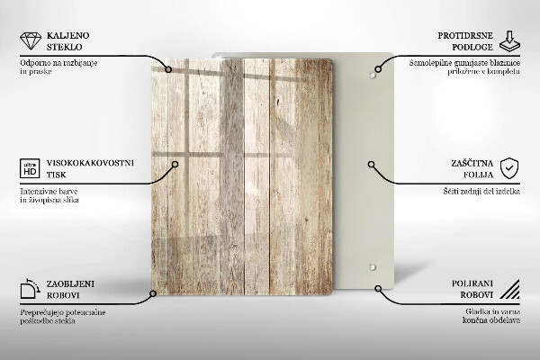 Kryt na sporák Drevené dosky