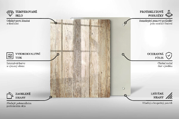 Kryt na sporák Drevené dosky