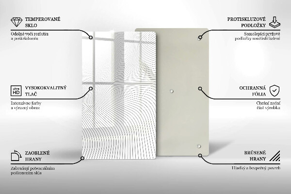 Kryt na sporák Vzor moderných línií