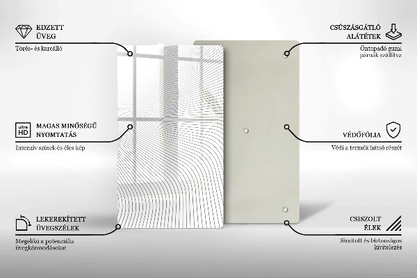 Kryt na sporák Vzor moderných línií