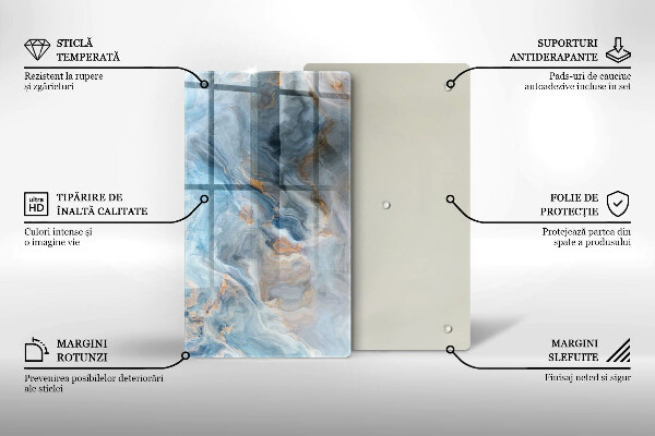 Kryt na sporák Textúra mramoru