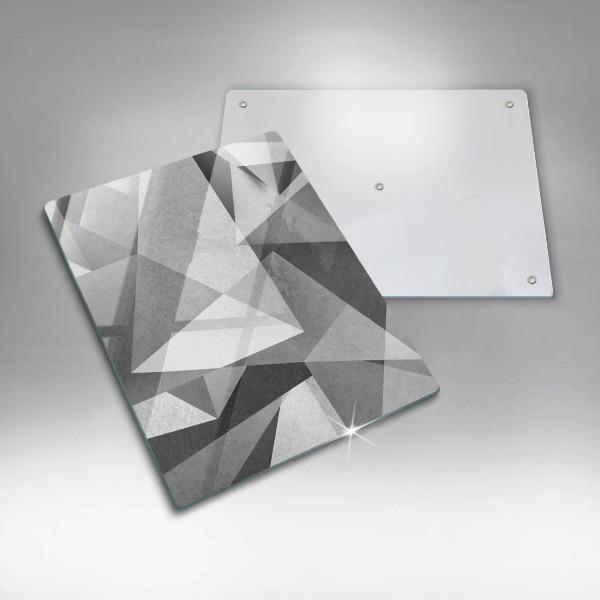 Kryt na sporák Konkrétna ostrá abstrakcia