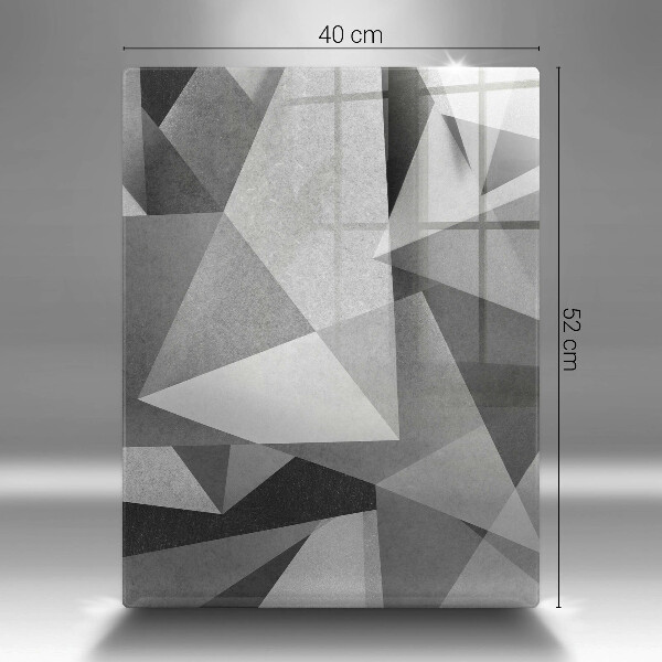 Kryt na sporák Konkrétna ostrá abstrakcia