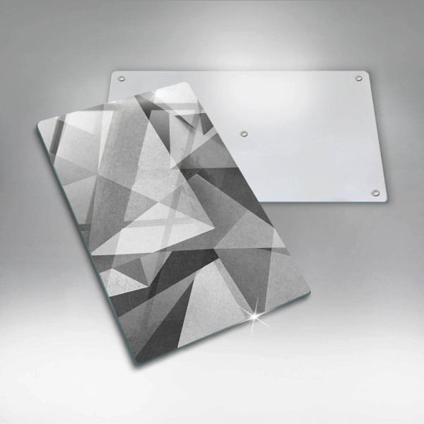 Kryt na sporák Konkrétna ostrá abstrakcia