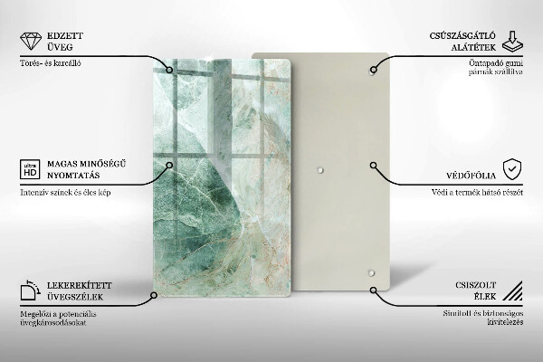 Kryt na sporák Kamenná štruktúra