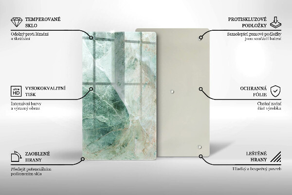 Kryt na sporák Kamenná štruktúra