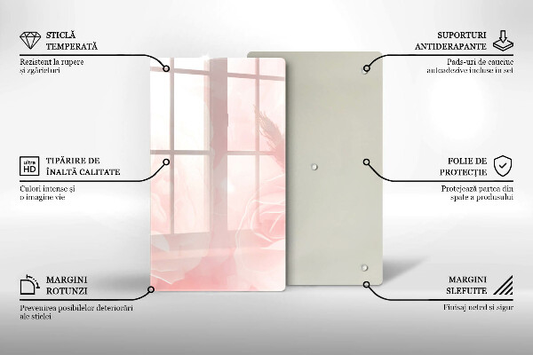 Kryt na sporák Pozadie pastelových ruží