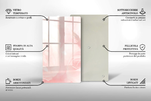 Kryt na sporák Pozadie pastelových ruží