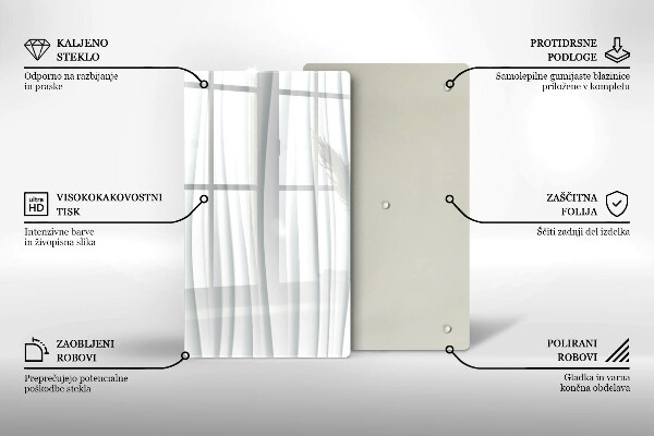 Kryt na sporák Moderná štruktúra