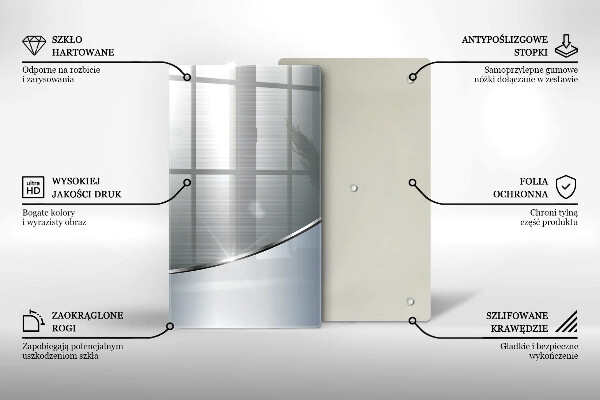Kryt na sporák Kovový abstraktný vzor