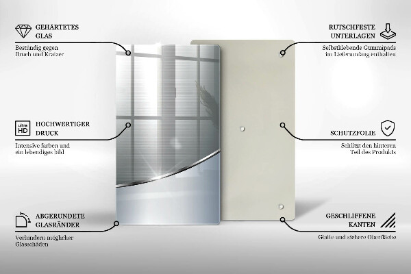 Kryt na sporák Kovový abstraktný vzor