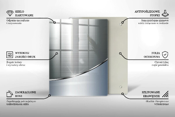 Kryt na sporák Kovový abstraktný vzor