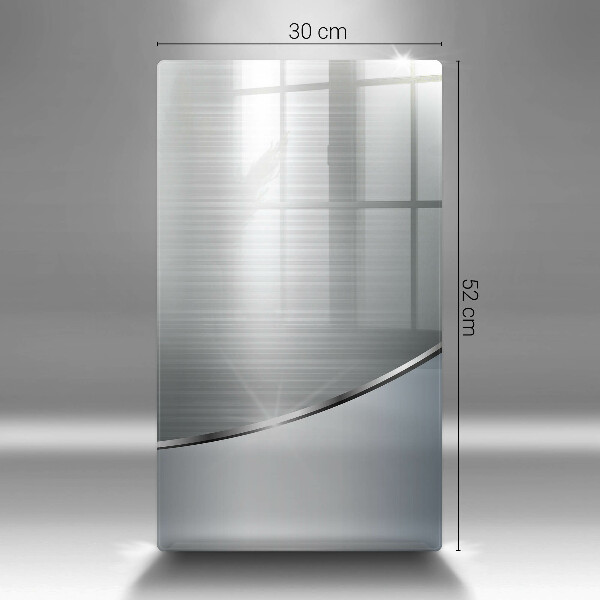 Kryt na sporák Kovový abstraktný vzor