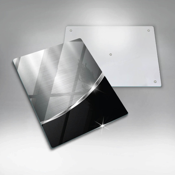 Kryt na sporák Abstrakcia s kovom