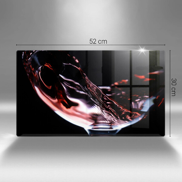 Kryt na plynový sporák Pohárik červeného vína