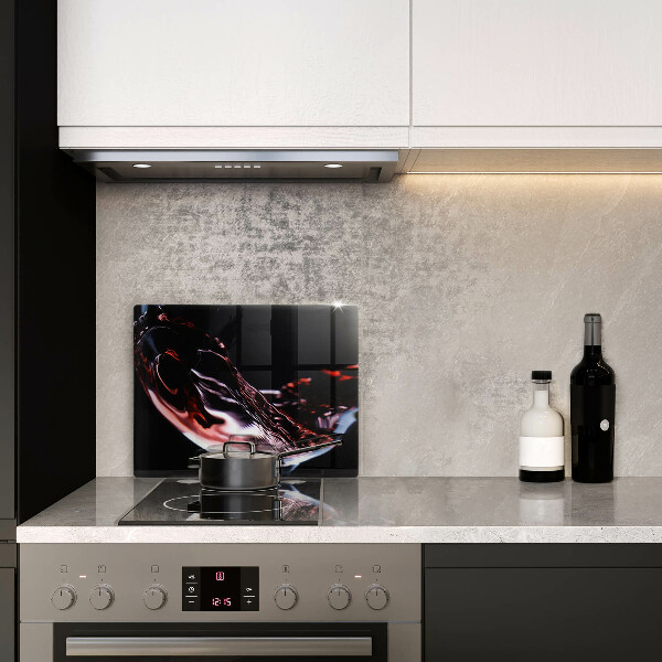 Kryt na plynový sporák Pohárik červeného vína