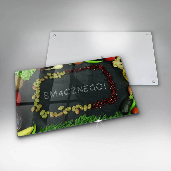 Krycia doska na sklokeramickú varnú dosku Smacznego!