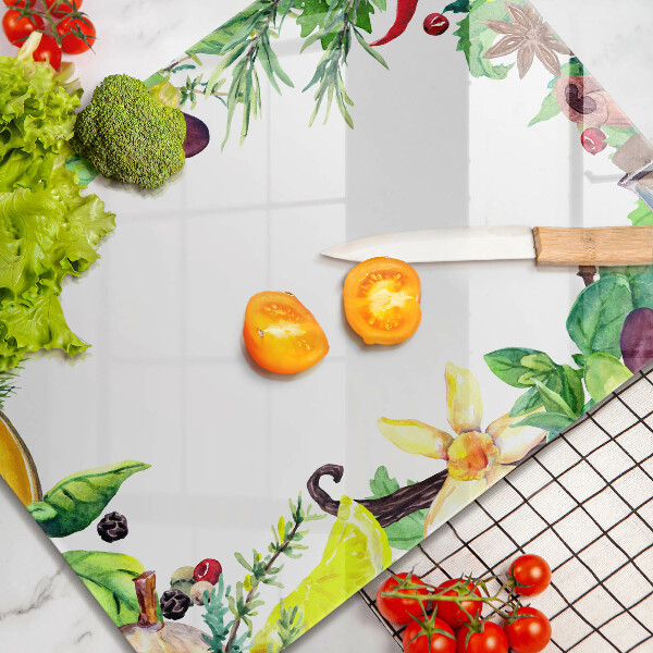 Kryt na plynový sporák Maľované jedlo