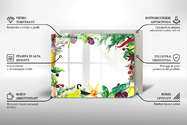 Kryt na plynový sporák Maľované jedlo