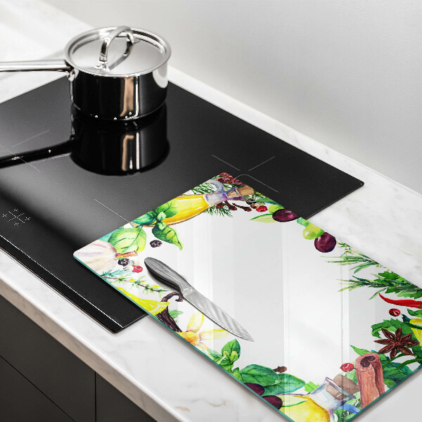 Kryt na plynový sporák Maľované jedlo