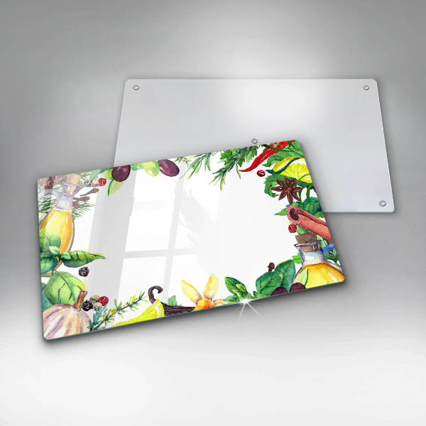 Kryt na plynový sporák Maľované jedlo