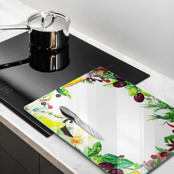 Kryt na plynový sporák Maľované jedlo