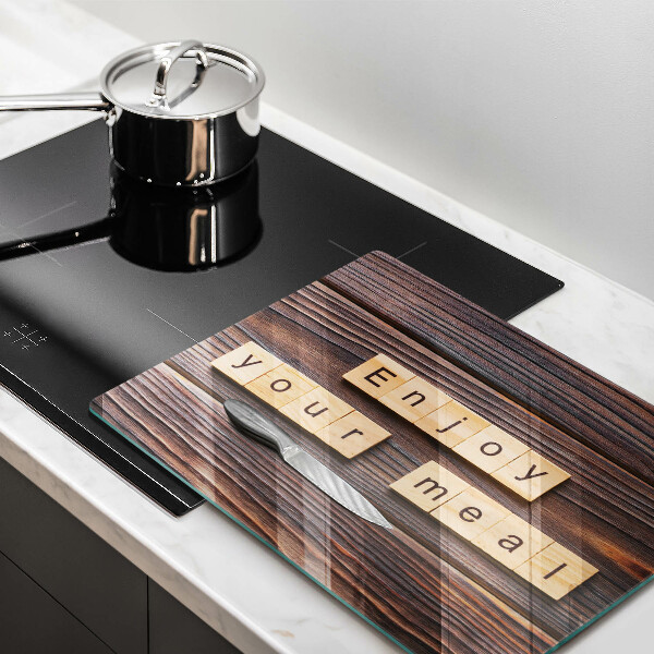 Kryt na plynový sporák Enjoy your meal