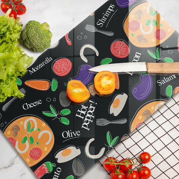 Kryt na plynový sporák Jedlo ilustrácie