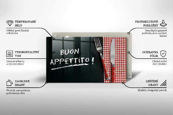 Kryt na plynový sporák Buon Appetito!