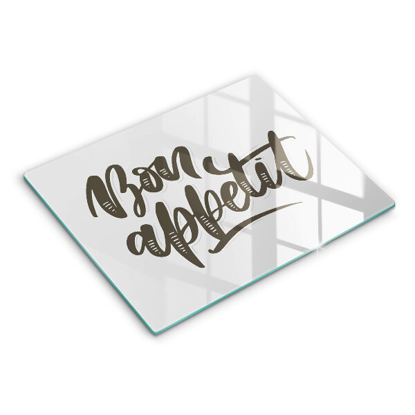 Kryt na plynový sporák Bon Appetit nápis