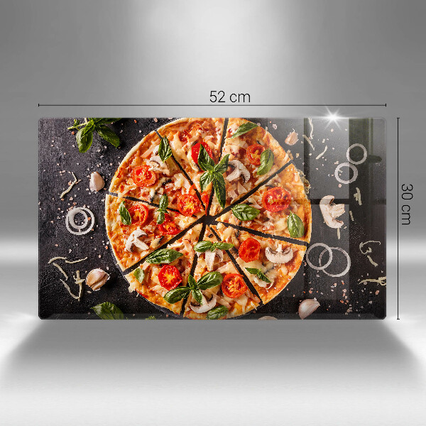 Kryt na plynový sporák Pizza s hubami