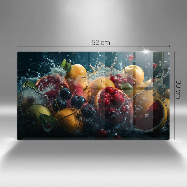 Kryt na plynový sporák Ovocie vo vode