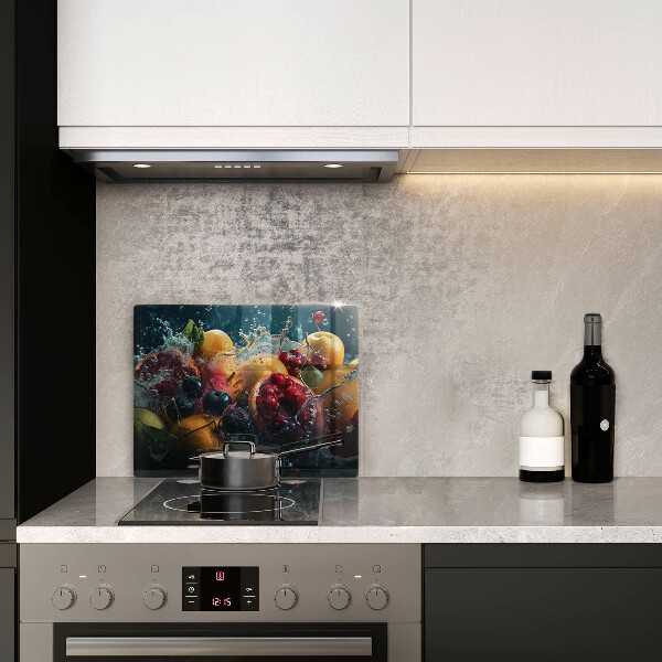 Kryt na plynový sporák Ovocie vo vode