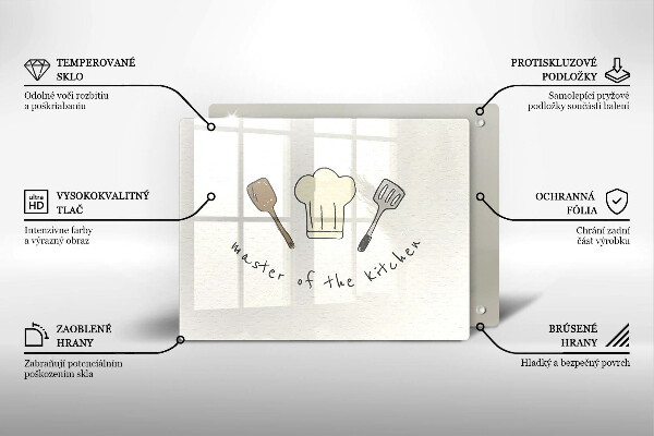 Kryt na plynový sporák Master of the Kitchen