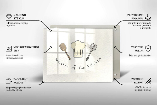 Kryt na plynový sporák Master of the Kitchen