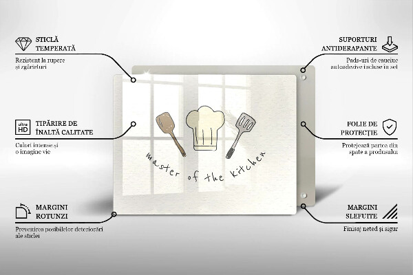 Kryt na plynový sporák Master of the Kitchen