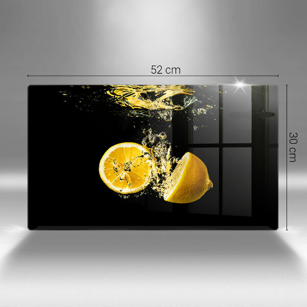 Krycia doska na sklokeramickú varnú dosku Šťavnaté citrónové ovocie
