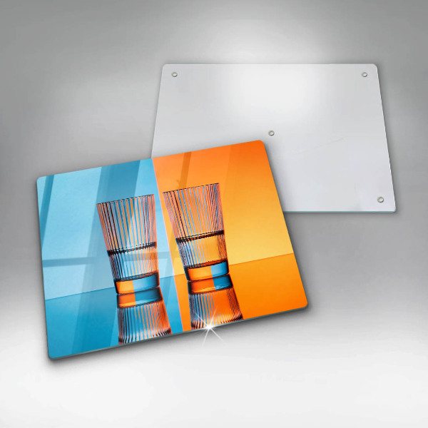 Kryt na plynový sporák Dva poháre vody