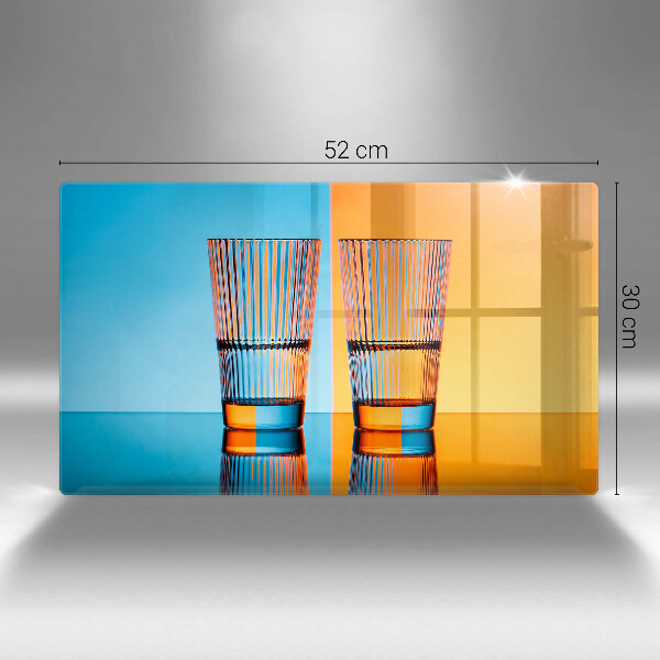 Kryt na plynový sporák Dva poháre vody