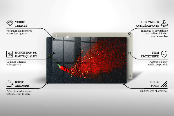Kryt na plynový sporák Čili paprička