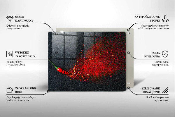 Kryt na plynový sporák Čili paprička