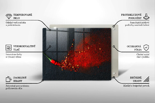 Kryt na plynový sporák Čili paprička