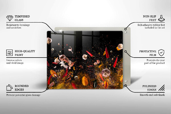 Kryt na plynový sporák Horúce korenie