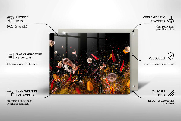 Kryt na plynový sporák Horúce korenie